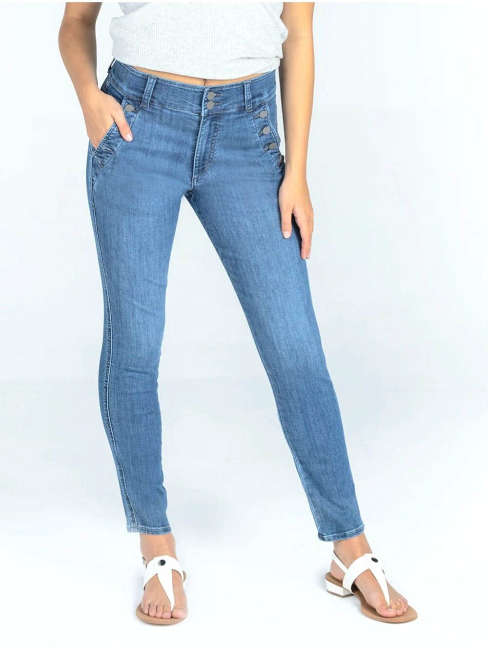 **NWT**Stella Cropped Skinny Jean High Rise Size 31